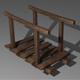 Old wood bridge - 3DOcean Item for Sale