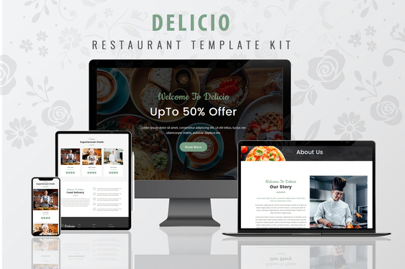 Delicio - Restaurant Elementor Template Kit