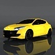 Renault Megane - 3DOcean Item for Sale
