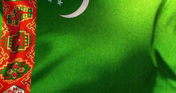 Turkmenistan - Flag - 4K