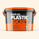 Plastic Bucket Mock-Ups - GraphicRiver Item for Sale