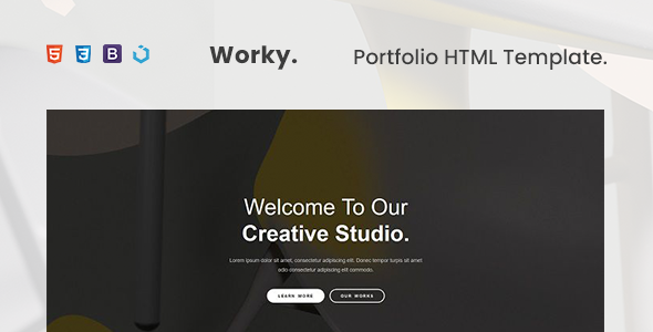 Worky — A Clean Multi-Purpose Template