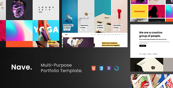 Nave — Multi-Purpose Portfolio Template