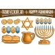 Vector Set for Hanukkah - GraphicRiver Item for Sale