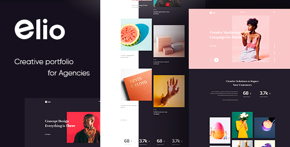 Elio - Creative Portfolio PSD Template