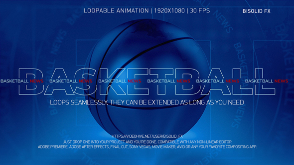 Basketball News Background alt