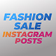 Fashion Sale Instagram Posts - VideoHive Item for Sale