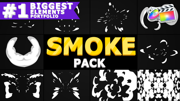 Cartoon Smoke | FCPX alt