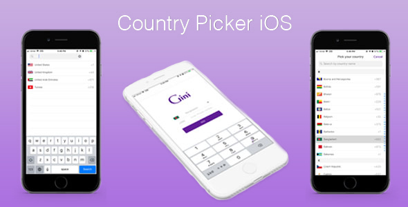 Country Picker iOS