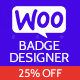 Woo Badge Designer - CodeCanyon Item for Sale