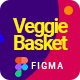 VeggieBasket | A Online Vegetable, Fish, Meat, Dairy Product and Wine Shop Figma Template - ThemeForest Item for Sale