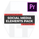 Social Media Elements Pack - Premiere Pro - VideoHive Item for Sale
