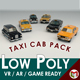 Low Poly Taxi Pack 01 - 3DOcean Item for Sale