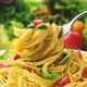 Plate of Cooked Italian Pasta Spaghetti on Fork - VideoHive Item for Sale