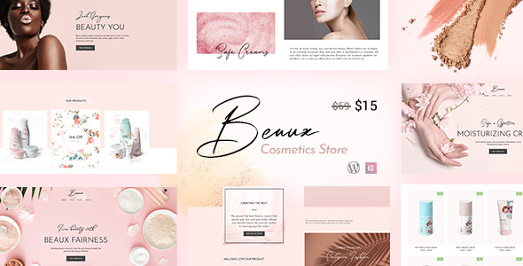 Beaux – Beauty Cosmetics Shop Preview