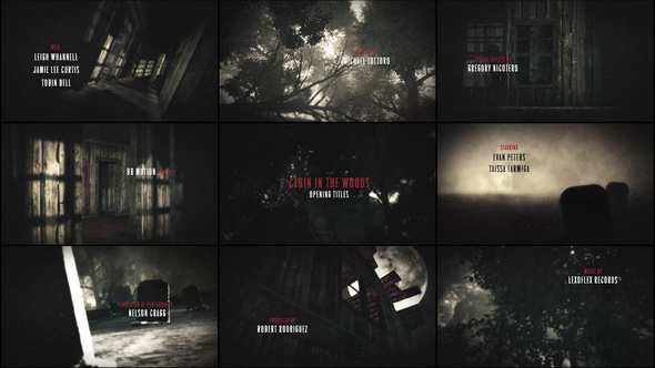 Cabin In The Woods - Horror Titles