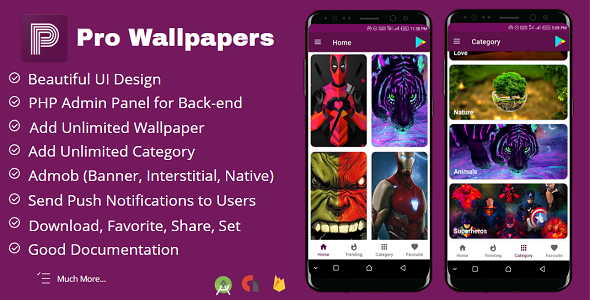 Make A Wallpaper Android App With Android App Templates