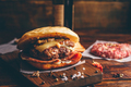Cheeseburger on Cutting Board - PhotoDune Item for Sale