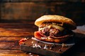 Cheeseburger on Cutting Board - PhotoDune Item for Sale