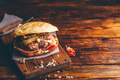 Cheeseburger on Cutting Board - PhotoDune Item for Sale