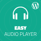 Easy Audio Player Wordpress Plugin - CodeCanyon Item for Sale