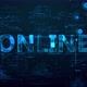 Online Digital Data Text 4k - VideoHive Item for Sale