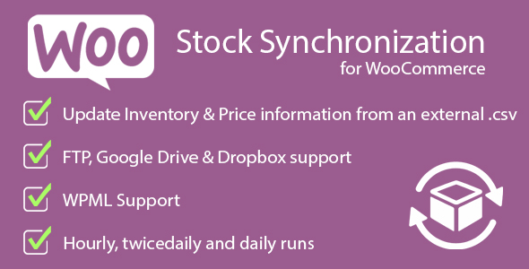 Stock Synchronization for WooCommerce