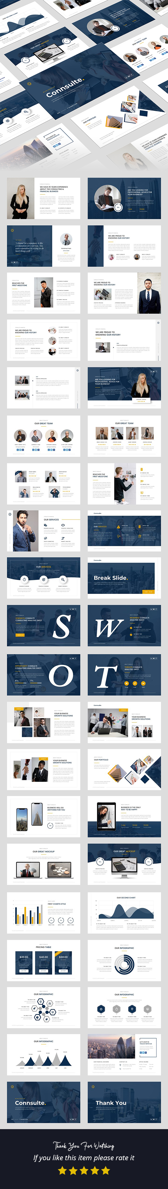 Consulte - Consulting & Finance PowerPoint Template