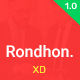Rondhon - Food Delivery XD Template - ThemeForest Item for Sale