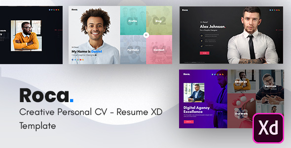 Roca - Creative Personal CV/Resume Template