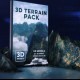 64 Terrain Pack - 3DOcean Item for Sale