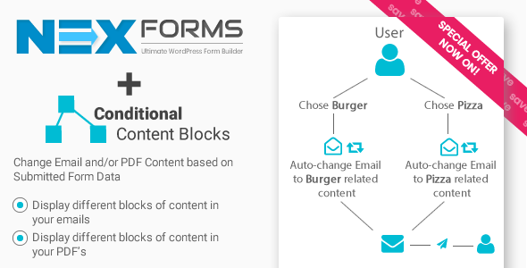 Conditional Content Blocks for NEX-Forms
