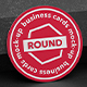 Round business cards mock-up - GraphicRiver Item for Sale