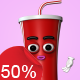 Cola Paper Cups - Character Kit - VideoHive Item for Sale