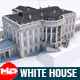 The White House Complex Washington Landmark - 3DOcean Item for Sale