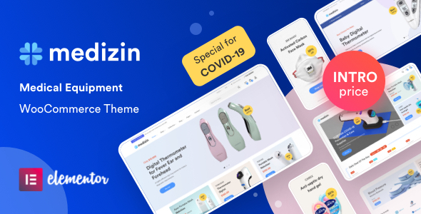 Medical Elementor WooCommerce Theme – Medizin Preview