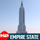 Empire State Building Landmark - 3DOcean Item for Sale