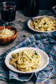 Two Portions of Homemade Pasta Alfredo - PhotoDune Item for Sale