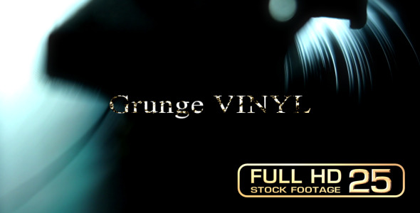 Grunge Vinyl Record 1