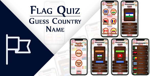 Flag Quiz Guess Country Name IOS (Swift)