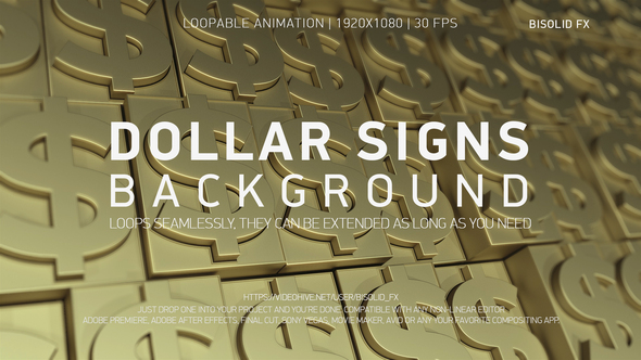 Dollar Signs Background