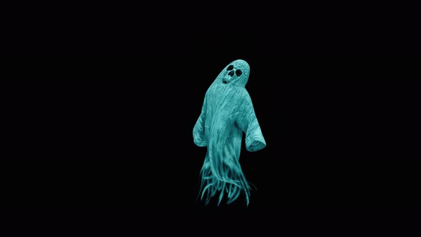 30 Ghost Halloween Dancing 4K