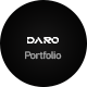 Daro - Creative Ajax Showcase Portfolio Template - ThemeForest Item for Sale