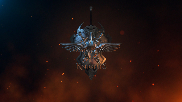 Epic Medieval Battle Logo