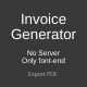 Invoice Generator - CodeCanyon Item for Sale