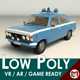 Low Poly Police Car 05 - 3DOcean Item for Sale