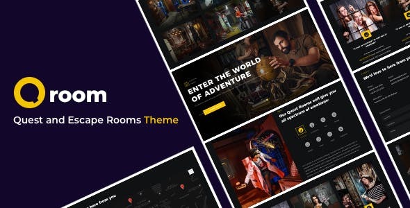 Qroom –  Escape Room WordPress