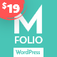 mFolio | WordPress Portfolio Plugin for Elementor - CodeCanyon Item for Sale