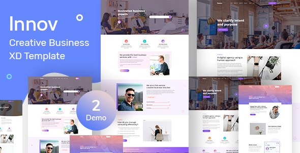 Innov - Creative Business Agency XD Template