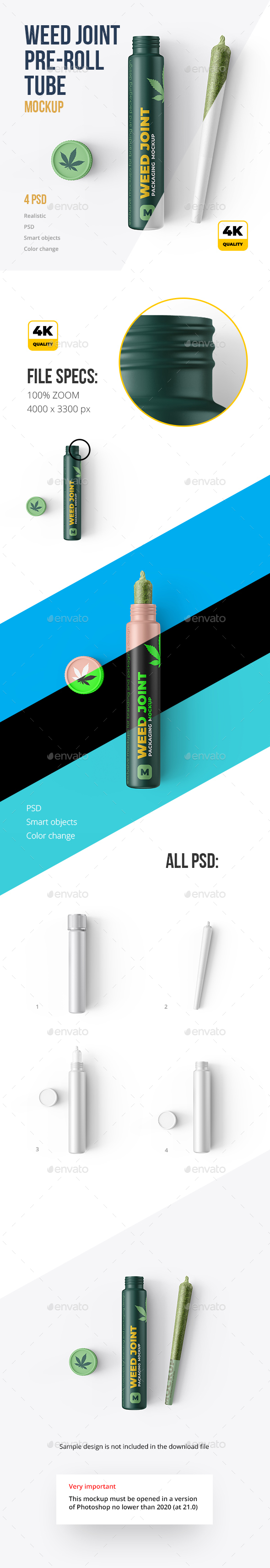 Download Weed Cannabis Packaging Mockups From Graphicriver